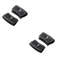 thumbnail image 2 of Yuarrent 2 piezas de funda de soporte para mango de olla, funda de aislamiento seguro, Clip de silicona grueso antideslizante para Negro sin agujero 2piezas, 2 of 6