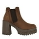 thumbnail image 2 of BOTINES STYLO MUJER 19502 SUEDE CAFÉ, 2 of 4