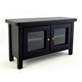 thumbnail image 1 of Dollhouse Meuble TV Miniature Noir, 1 of 4