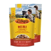 Zuke's Mini Naturals Peanut Butter & Oats Recipe 16 oz Dog Treats 2 Pack