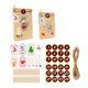 thumbnail image 1 of Conjunto de 24 Bolsas de Regalo Numeradas para Calendario de Adviento de Navidad para Niños - Bolsa de Almacenamiento de Dulces para Accesorios de Calendario de Navidad, 1 of 4