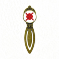 thumbnail image 1 of Red  mas Decoration Origa Bookmark Retro Office Label Page Marker, 1 of 4