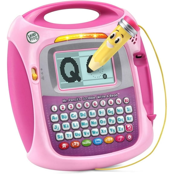 LeapFrog Mr Pencil's Scribble, Write and Read, Green, Medium Color: Pink Exclusive
