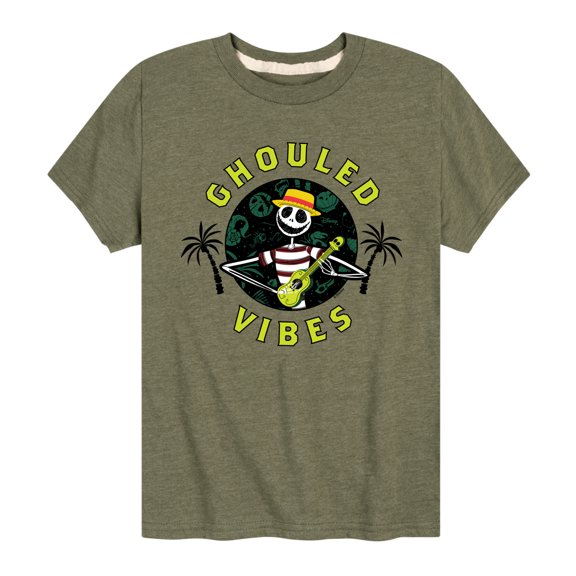The Nightmare Before Christmas - Ghouled Vibes - Toddler And Youth Short Sleeve Graphic T-Shirt
