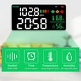 thumbnail image 3 of Decibel Meter Wall Hanging Sound Level Meter 30-130DB Range 11 Inch LED Display Noise Time Temperature, 3 of 8
