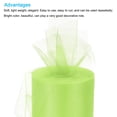 thumbnail image 3 of Tulle Rolls Fabric Spools 6" 100 Yards Yellow Green for Decoration Wrapping Wedding DIY Crafts, 3 of 5