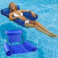 thumbnail image 3 of Swimming Floating Chair Pool Float Lounge ,adults Water Chair Lounge, Portable Swimming Pools Hammock Lounge Chair Water Inflatable Floating Bed Sofa_Perfect Gift, 3 of 3