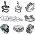 thumbnail image 1 of HAHDAXIA Stocking Stuffers for Teens Gold Stackable Rings Set for Women Vintage Knuckle Rings for Teen Girls Midi Rings Pack Statement Bohemian Stacking Rings for Women Multiple Rings Pack, 1 of 7