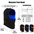 thumbnail image 2 of Winter Neck Warmer Hat Warmer Face Cover Windproof Balaclavas for Children,iClover Child Cold Weather Face Mask Motorcycle Neck Warmer for Cycling Outdoors Sports Unisex- Blue, 2 of 7