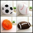 thumbnail image 5 of Football Sports Pillow, Fluffy Soft Soccer Ball Stuffed Toys, Decorative Football Pillow Cushion Throw Pillow, Durable Sport Basketball Plush Toys, Plush Pillow Toys Gift for Kids, 5 of 7