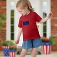 thumbnail image 4 of FamilyThread Kids America Flag 4th of July Shirt Toddler Kids Boys Girls Patriotic USA Shirt, Red White and Blue Tee Top, 4 of 8