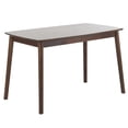 thumbnail image 4 of Hassch 5PCS Dining Table Set, Kitchen Table and 4 Soft Chairs, Rectangular Table Set with Soild Wood Frame for Home,Apartment, Walnut, 4 of 7