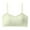 Green, variant on Wireless Bras for Women No Underwire T Shirt Everyday Bra Breathable Comfortable Adjustable Straps Bra