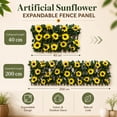thumbnail image 3 of Fence Privacy Screen For Patio, Expandable Fence For Balcony, Artificial Hedge For Outdoor Decor,A - 40-200Cm, 3 of 6