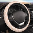 thumbnail image 5 of Logiee Geese and Flower Print Breathable Elastic Steering Wheel Cover, Non-Slip Stretch Steering Wheel Protector,Universal 15 Inch Fit Auto, Suvs, Truck, 5 of 6