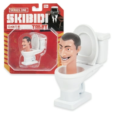 Skibidi Toilet 1:64 Diecast Vehicle- Classic Skibidi Toilet, , YouTube Animation Sensation, 1:64 Iconic Character Collection, Collect All 4, Officially Licensed  Action Merch
