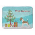 thumbnail image 1 of Carolines Treasures BB8446RUG Wire Fox Terrier Christmas Machine Washable Memory Foam Mat, 1 of 1