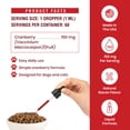 thumbnail image 5 of Cranberry Supplement for Dogs - Cranberry Extract for Dogs - Urinary Tract and Bladder Support - Kidney and Urine pH Support - Liquid Drops for Dogs and Cats - Bacon Flavor - 2 oz, 5 of 6