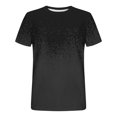 thumbnail image 4 of Black Summer Tops for Men 2025 Blouses for Men Casual Plus Size Tee Shirts Mens Loose Fit Fitted Basic Tees 3/4 Try Before You Buy, 4 of 5