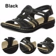 thumbnail image 1 of Sandalias Vestir Planas Ahuecadas Antideslizantes para Mujer Elegante Verano, 1 of 8