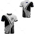 thumbnail image 3 of Camiseta divertida de rugby 2024 para hombre, ropa de verano, informal, transpirable, de manga corta, con cuello redondo en 3D, camisetas deportivas de moda para boxeador, 3 of 5