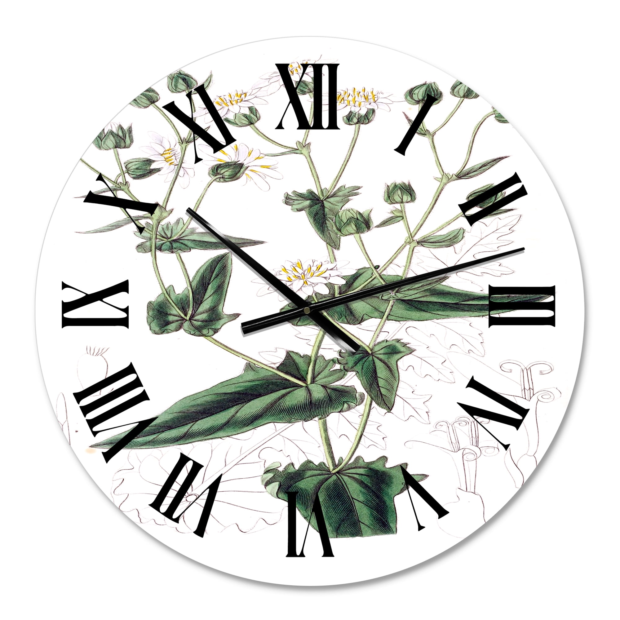 Designart 1 in Traditional Wall Clock