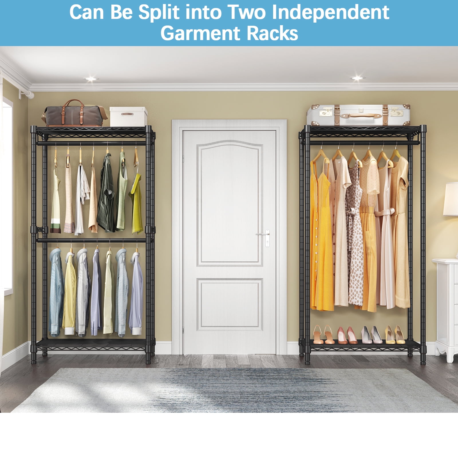 Vipek 5 tiers sale wire garment rack