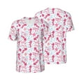 thumbnail image 3 of Daiia Seahorse and Starfish Mens Baseball Jersey Button Down Shirts Short Sleeve Sports Uniforms-X-Large, 3 of 9