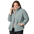 thumbnail image 2 of Free Country Women's Plus Size Cirrus Quilted Reversible Jacket Cyprus 2X, 2 of 6