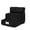 Black, variant on 3 Step Dog Stairs Pet Ladder Covers, Removable Washable Cover Non for Small Breed Dogs