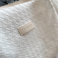 thumbnail image 4 of Bolso de hombro trenzado para mujer, bolso de mano trenzado de Color sólido, bolso diario para mujer, 4 of 9