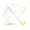 Clear Yellow, variant on Canopi by ShedRain 52" Auto Open Bubble Rain Umbrella - Clear