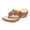 Brown, variant on Women's Orthopedic Platform Flip Flop with Arch Support Recovery Walking Flower Thong Sandals Slip on Summer Beach Shoes Black 8