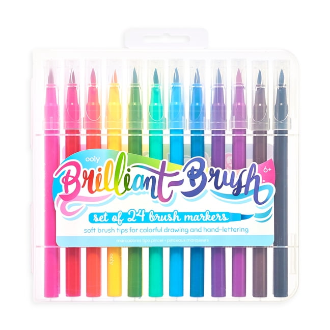 Brilliant Brush Markers - Set of 24 (Other)