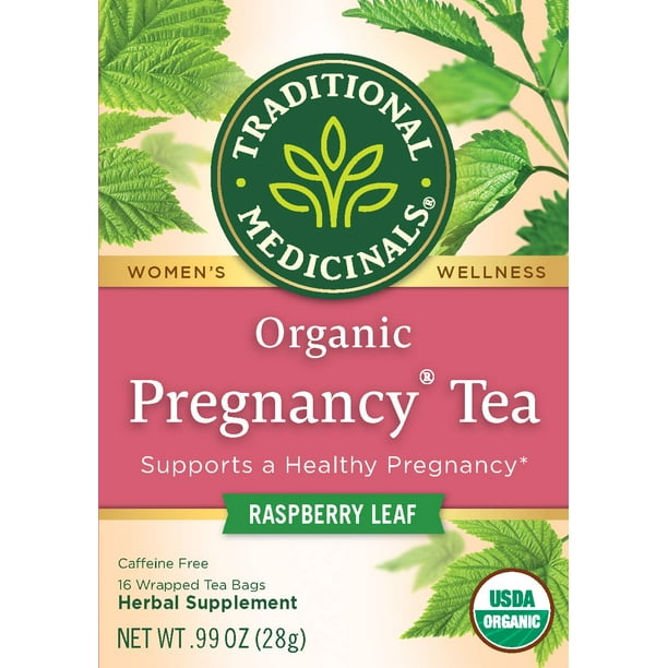 Traditional Medicinals Organic Pregnancy Tea - Caffeine Free - 16 Bags