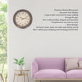 thumbnail image 3 of Reloj de Pared Decorativo ANGGREK Vintage 12 Pulgadas, 3 of 7