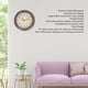 thumbnail image 3 of Reloj De Pared Vintage Con Números Arábigos Grandes, Movimiento Silencioso, Reloj Decorativo Redondo De 12 Pulgadas Con Movimiento De Cuarzo De Primera, 3 of 7