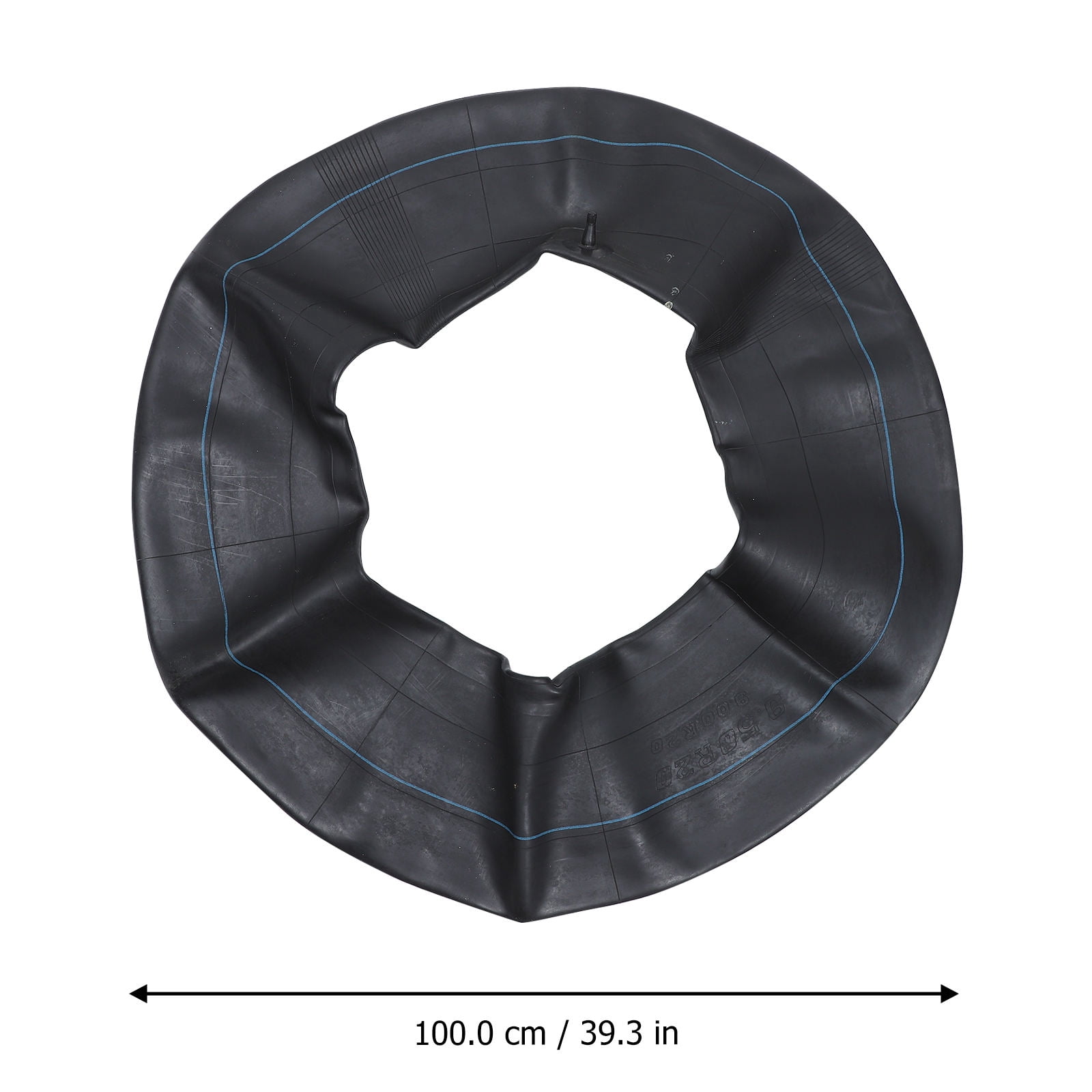 FENGGUIQU 1Pc Fast Inflate Inflatable Snow Inner Tube Black Thick Durable Outdoor Sled