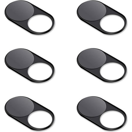 Upgrade Magnetic Webcam Cover, [6-Pack] 0.023 inch Metal Camera Cover Slide for Mac, iPad, MacBook Pro, MacBook Air, Laptops, PC/Computer, Tablets, Web Blocker Protect Your Privacy