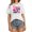 White, variant on Women Cancer Picked The Wrong Girl Breast Cancer Awareness T-Shirt