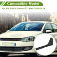 thumbnail image 3 of Cubierta de recorte de tirón de la manija del panel de la puerta del lado del pasajero trasero para VW Golf 6 Sedan GTI MK6 09-14 No.5K4868040A, 3 of 6