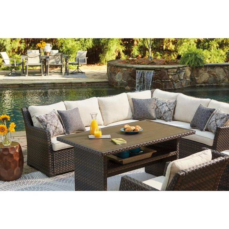 Easy isle outdoor sectional by ashley furniture stores discount