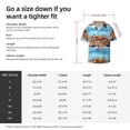 thumbnail image 7 of Sigee Animals on Noah's Ark Floating Print Men's Shirts Casual Button Down Short Sleeve Summer Beach Shirt Hawaiian Vacation Shirts Tee Shirt-3X-Large, 7 of 7