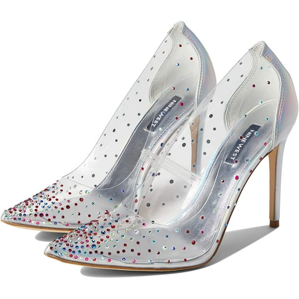 Nine west cheap clear heels