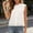 White, variant on Women Cute Cutout Eyelet Tank Top Fairy Cottagecore Sleeveless Scallop Trim Pleated Peplum Camisole Sheer Trendy Button Going Out Top Elegant Lightweight Party Beach Vacation Outfits, Light Blue L