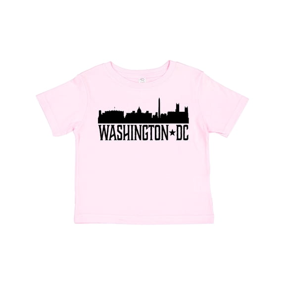 Inktastic Washington Dc City Skyline Boys or Girls Toddler T-Shirt
