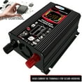 thumbnail image 4 of Modified Sine Inverter High Frequency 6000W Power Watt Power Inverter DC to AC Converter Car Power Inverter with 2.1A Dual USB Port Battery Clips Car Plug LCD Display Screen, 4 of 7