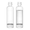 thumbnail image 1 of Philips Botellas carbonatadas ADD910WHOQ/37, paquete doble de 1 litro, botellas de agua PET reutilizables compatibles con máquina de agua con gas, paquete de 2 para ADD4902BKOQ/37, ADD4902WHOQ/37 y AD, 1 of 1