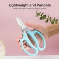thumbnail image 4 of Flower Scissors,5 Piece Scissors All Purpose Tools Shears With Floral Shears Plant Scissors Stainless Steel Piece Flower Scissors All Purpose Shears Stainless Steel Floral Handle 5pcs, 4 of 7