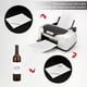 thumbnail image 4 of 20 hojas/100 etiquetas adhesivas para vino en blanco, 2 tamaños, blanco mate, para botellas de vino, imprimibles con inyección de tinta., 4 of 6